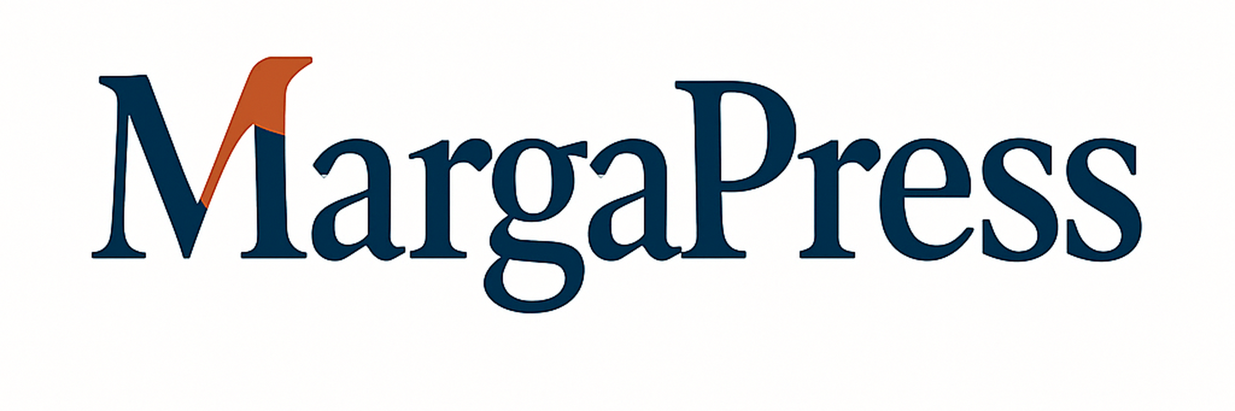 MargaPress logo opción 3 - Page Fold - Retina 2400x800