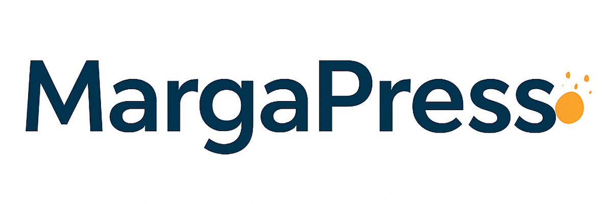 MargaPress logo opción 13 - Ink Splash - Normal 1200x400