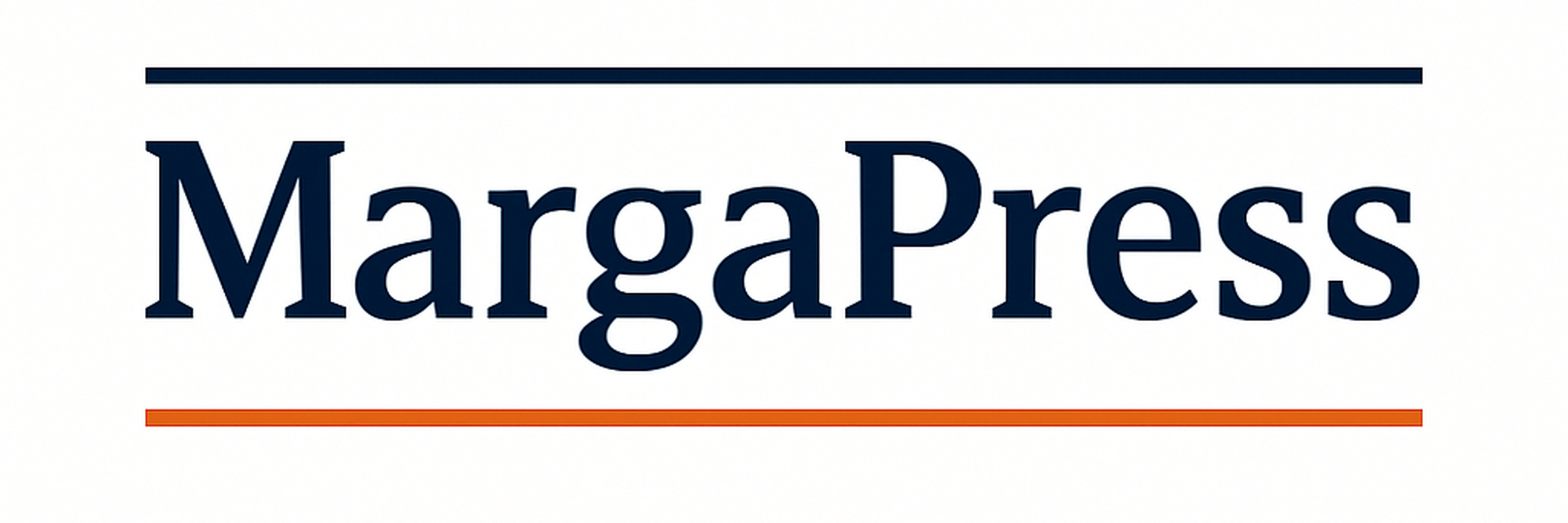 MargaPress logo opción 15 - Double Line - Retina 2400x800