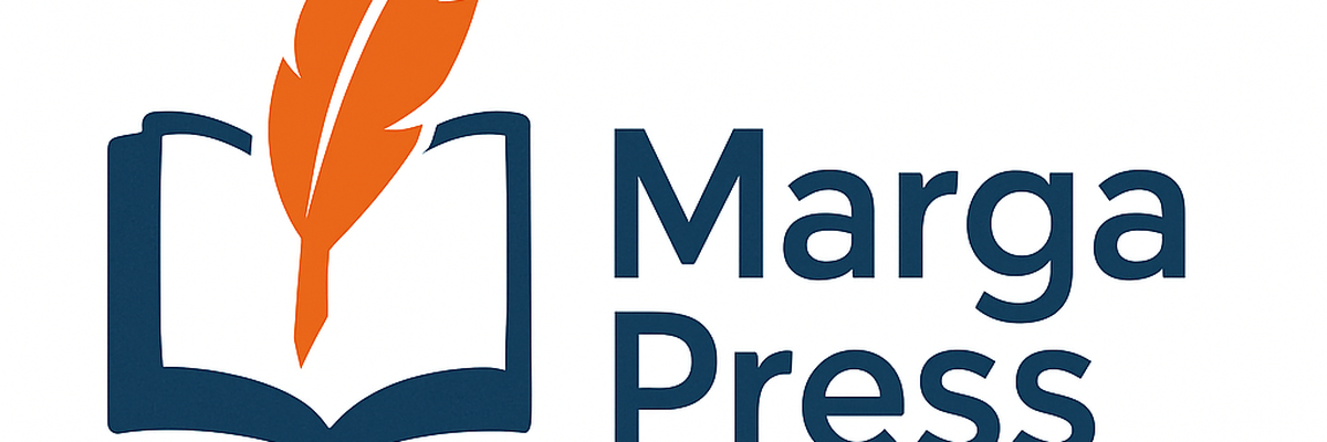 MargaPress logo opción 16 - Quill Book - Normal 1200x400