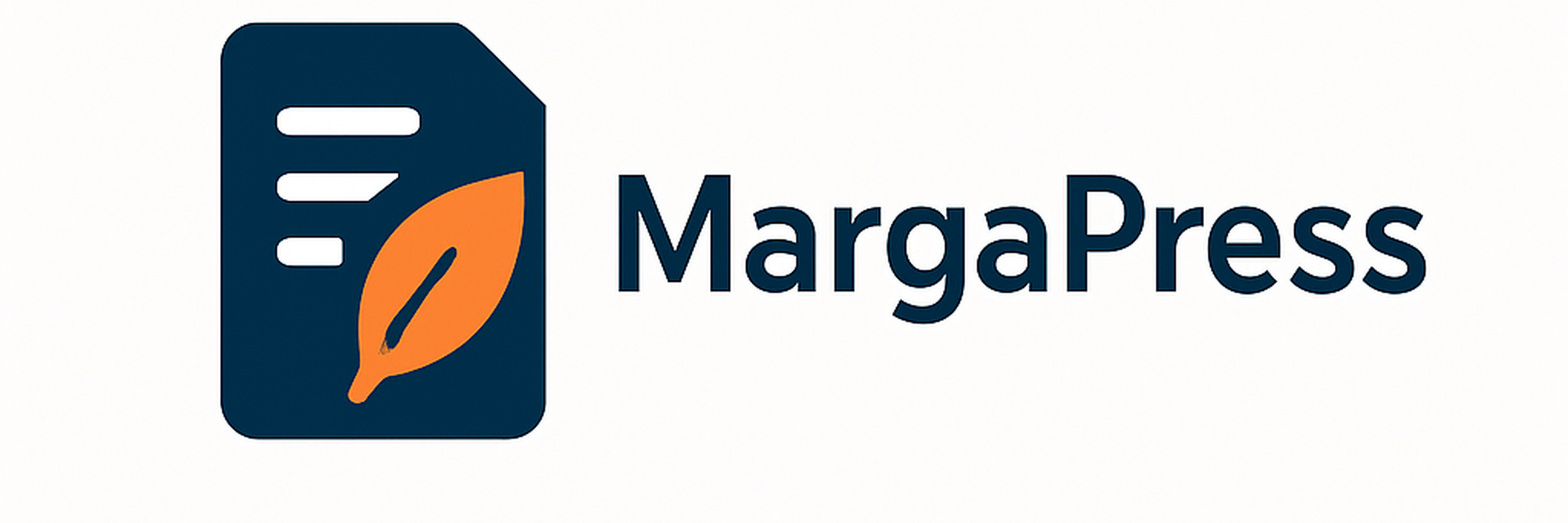 MargaPress logo opción 19 - Leaf Page - Retina 2400x800